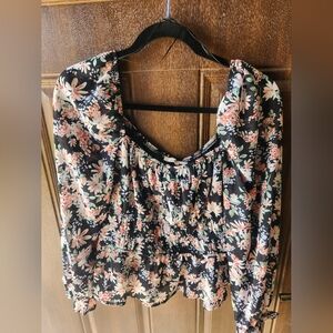 Mi Ami Juniors XL peasant blouse